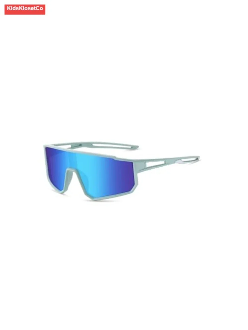 Kids Polarized Sports Sunglasses UV400 Protection Impact Resistant Wrap Around